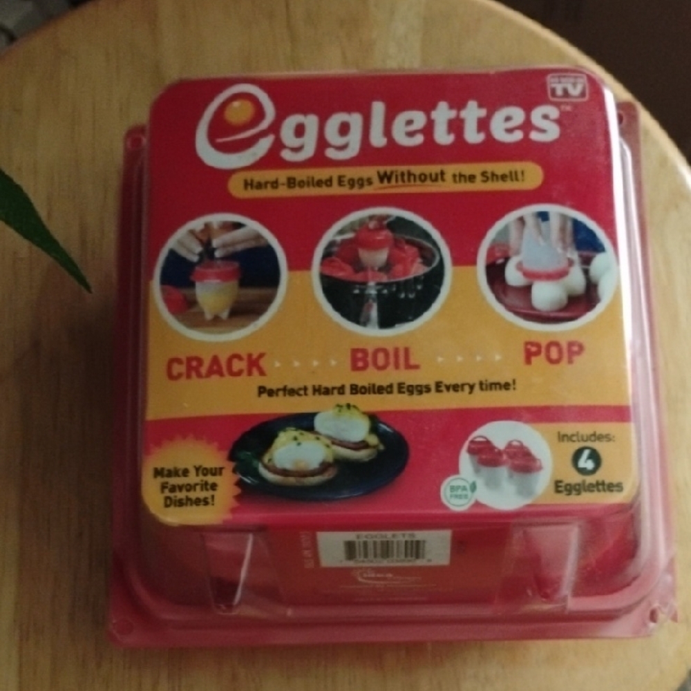 NIB As Seen On TV Egglettes - Red - Picture 3 of 7
